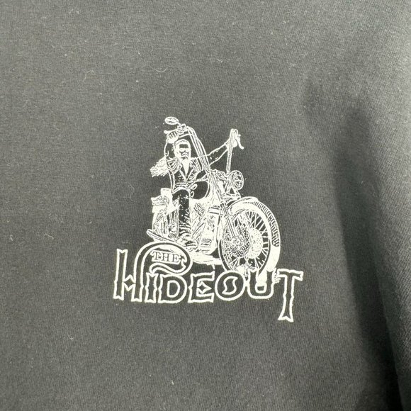 The Hideout 2003 Thunder in the Back Country Long Sleeve T-Shirt Men’s XL Black - Picture 4 of 9